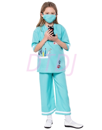 Picture of Kids Nurse Doctor Vet Costume for Book Week