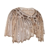Picture of Vintage Boutique Beaded Sequin Flapper Cape - Black