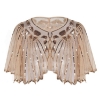 Picture of Vintage Boutique Beaded Sequin Flapper Cape - Black Gold
