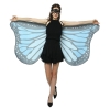 Picture of Woman's  Soft Fabric Butterfly Wings Cape - Gradient Red/Green