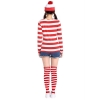 Picture of Red and White Stripes Wally Costume Family Set