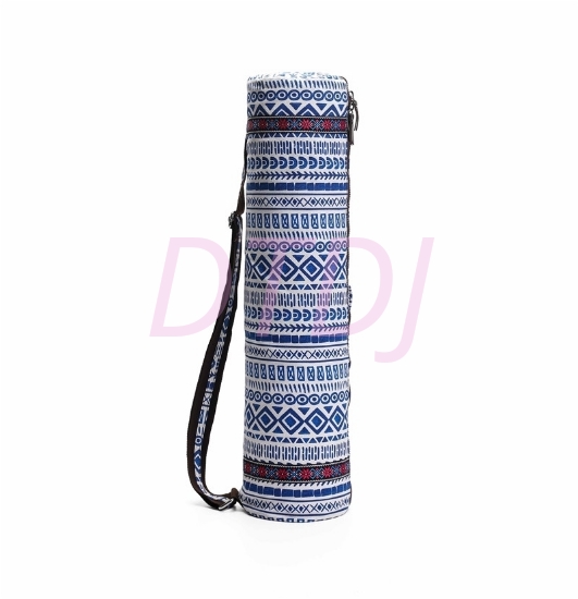 Picture of Canvas Sports Yoga Bag with Zipper - Blue