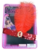 Picture of 1920's Charleston Flapper Headband with Feather - Silver