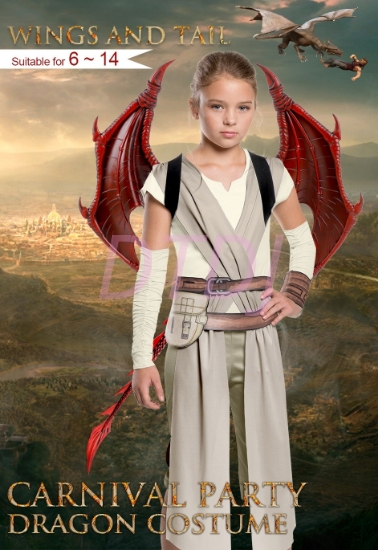 Picture of 3D Dragon Wing And Tail Set