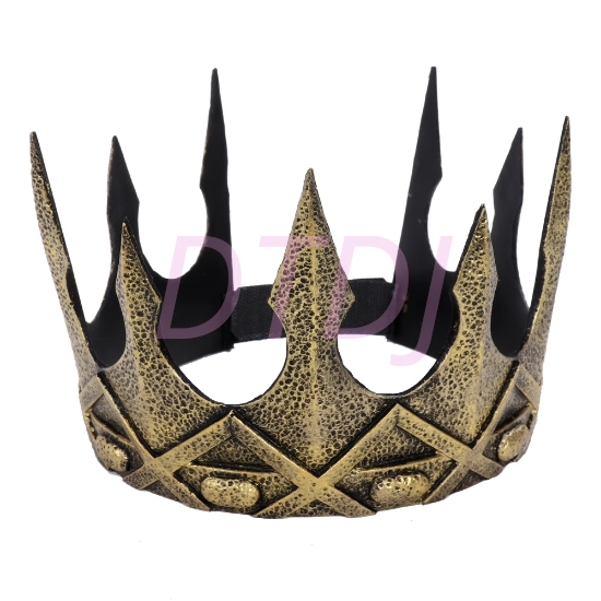 Picture of Medieval Renaissance King/Queen Gold Crown