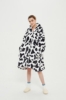 Picture of Oversized Winter Blanket Hoodie - Black