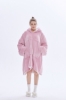 Picture of Oversized Winter Blanket Hoodie - Cow