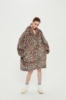 Picture of Oversized Winter Blanket Hoodie - Cow