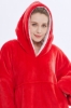 Picture of Oversized Winter Blanket Hoodie - Leopard