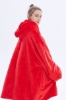 Picture of Oversized Winter Blanket Hoodie - Leopard