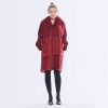 Picture of Oversized Winter Blanket Hoodie - Pink Spotty
