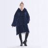 Picture of Oversized Winter Blanket Hoodie - Wine Red