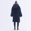 Picture of Oversized Winter Blanket Hoodie - Wine Red