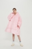 Picture of Oversized Winter Blanket Hoodie - Wine Red