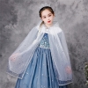 Picture of Girls Frozen Elsa Cape-White Purple
