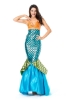 Picture of Deluxe Women Halter Neck Mermaid Dress