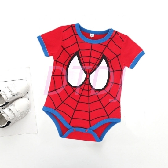 Picture of Baby Kids Romper Jumpsuit - Red Spiderman