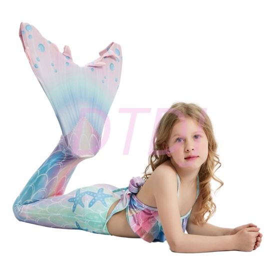 Picture of Girls Mermaid Swimming Suit - E407