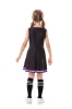 Picture of Girls Cheerleader Costume with Pom Poms - Black 