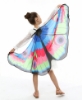 Picture of Kids Girls Butterfly Cape Wings - Blue Purple Moth