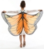 Picture of Kids Girls Butterfly Cape Wings - Pink Moth