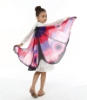 Picture of Kids Girls Butterfly Cape Wings - Rose Purple