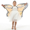 Picture of Kids Girls Butterfly Cape Wings - Rose Purple