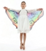 Picture of Kids Girls Butterfly Cape Wings - Rose Purple
