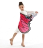 Picture of Kids Girls Butterfly Cape Wings - Rose Purple