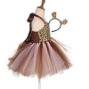 Picture of Girls Animal Zebra Tutu Dress 