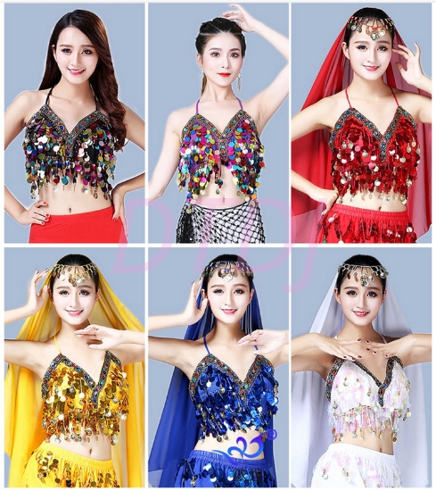Picture of Belly Dance Sequin Top Bra