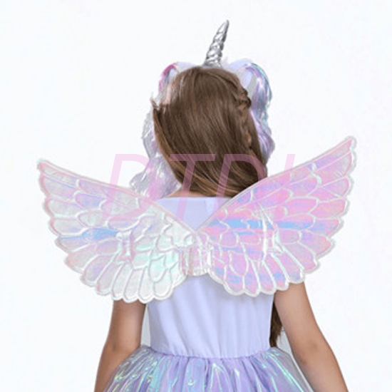 Picture of Kids Angel Wing - White Pink