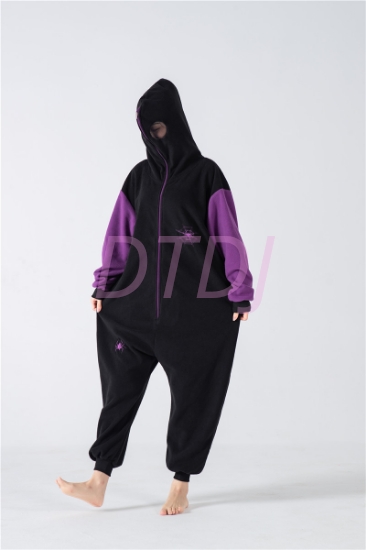 Picture of Black Spider Onesie Jumpsuit