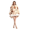 Picture of New Design Hooded Blanket Hoodie - Black Animal
