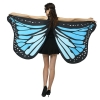 Picture of Woman's Soft Fabric Butterfly Wings Cape - Gradient Orange/Red