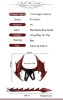 Picture of 3pcs Dragon Wing/Tail/Mask Set - Blue Purple