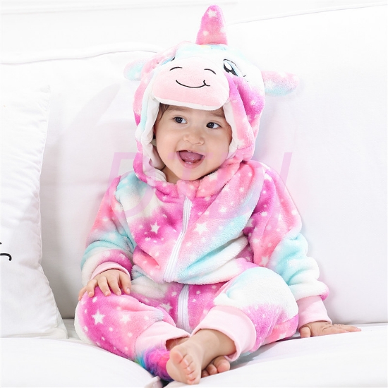 Picture of Star Unicorn Baby Kigurumi Onesie Romper 