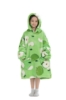 Picture of New Design Kids Fruit Print Hooded Blanket Hoodie  - Avocado