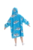 Picture of New Design Kids Fruit Print Hooded Blanket Hoodie  - Avocado