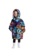 Picture of New Design Kids Toddler Animal Fruit Print Blanket Hoodie - Avocado