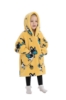Picture of New Design Kids Toddler Animal Fruit Print Blanket Hoodie - Blue Shark