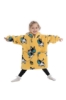 Picture of New Design Kids Toddler Animal Fruit Print Blanket Hoodie - Blue Shark