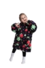 Picture of New Design Kids Toddler Animal Fruit Print Blanket Hoodie - Cat