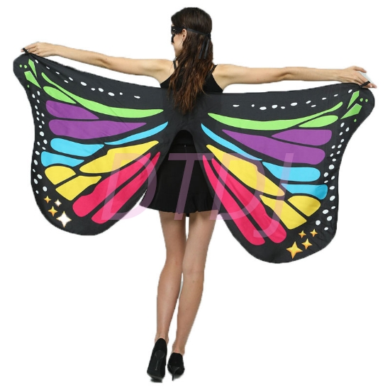 Picture of Dancing Butterfly Cape Wings - Rainbow