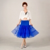 Picture of Retro Rockabilly Petticoat Tutu Costume Underskirt -Navy