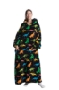 Picture of New Design Adult 1.4m Extra-Long Hooded Blanket Hoodie  - Avacado
