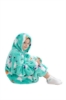Picture of New Design Kids Animal Fruit Print Hooded Blanket Hoodie  - Dinosaur
