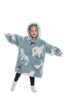 Picture of New Design Kids Toddler Animal Fruit Print Blanket Hoodie - Corgi