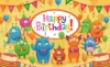 Picture of Dinasour Happy Birthday Backdrop Banner 180*110CM