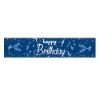 Picture of Gold Happy Birthday Decoration Table Runner 180*35CM